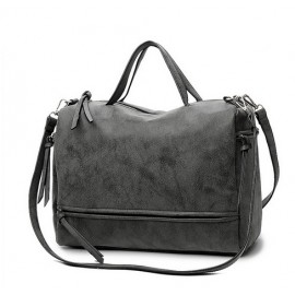 Brand Fashion Female Shoulder Bag Nubuck Leather women handbag Vintage Messenger Bag 