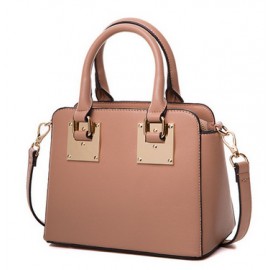 Women Top-handle Handbags Shoulder Leather Bag 
