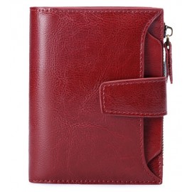 Brand High Quality Vintage Wallet Female Small Leather Purse Short Women Walle