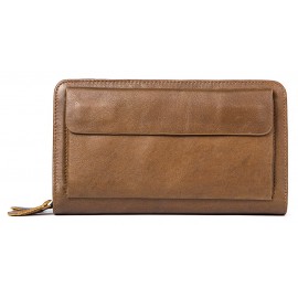 Genuine Cow Leather Men Wallets Long Style Large Capacity Card Holder High Quality