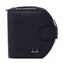 Women Wallet Genuine Leather,High Quality Zipper Hasp Coin short Purse 100% Cowhide Female Purses for girl