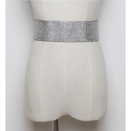 New Beautiful Rhinestones Crystal Women's wide Belt