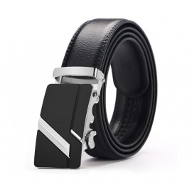 Designer Leather Strap Automatic Buckle Belts For Men 