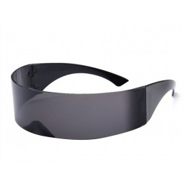 Mens Wrap Futuristic Sunglasses