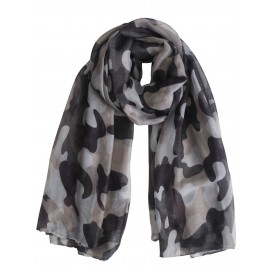 Fashionable Women Army Green Camouflage Scarfs Camo Shawls For Women Ladies